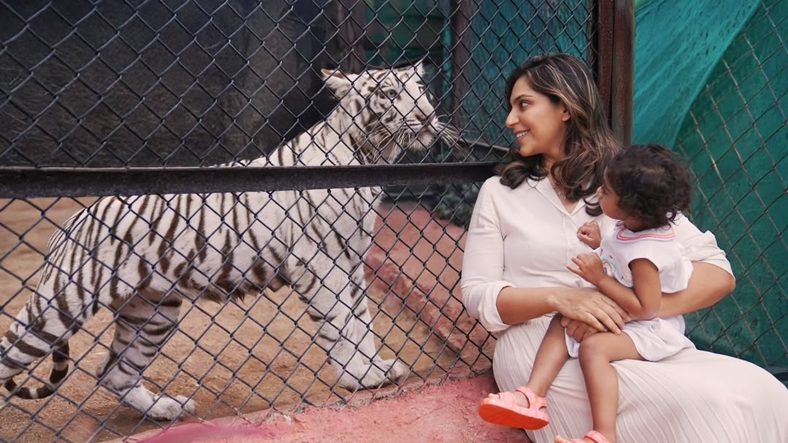 Ram Charan, Upasana's daughter Klin Kaara meets her namesake, a baby tigress, on 2nd birthday. See pics