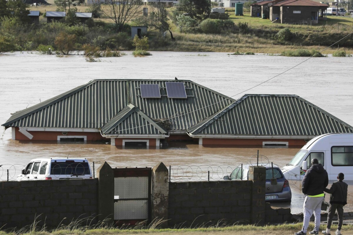 Rescuers in South Africa search for the missing after floods leave at least 49 dead