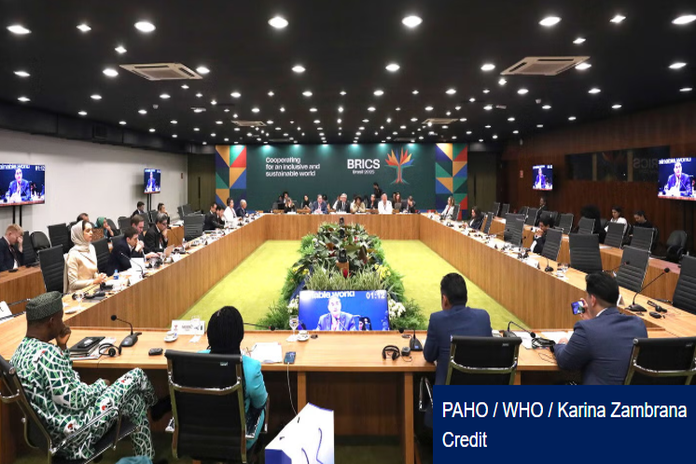 Strengthening cooperation and exchange with BRICS countries key to advance priority health commitments, PAHO director says