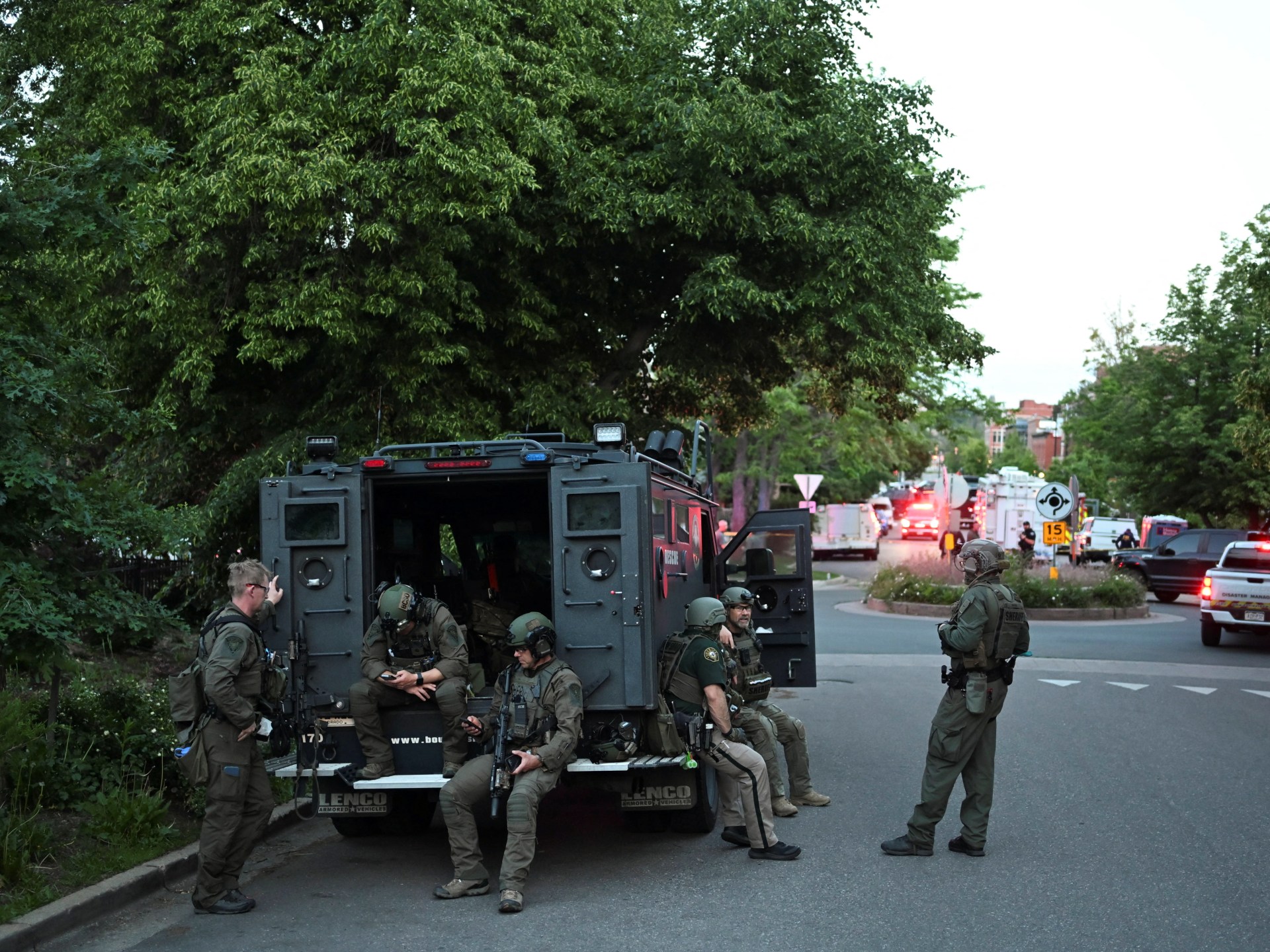 US judge halts deportation of family of suspect in pro-Israel rally attack | Courts News