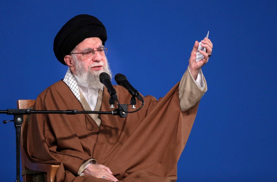 Under attack from Israel, Iran's supreme leader faces a stark choice