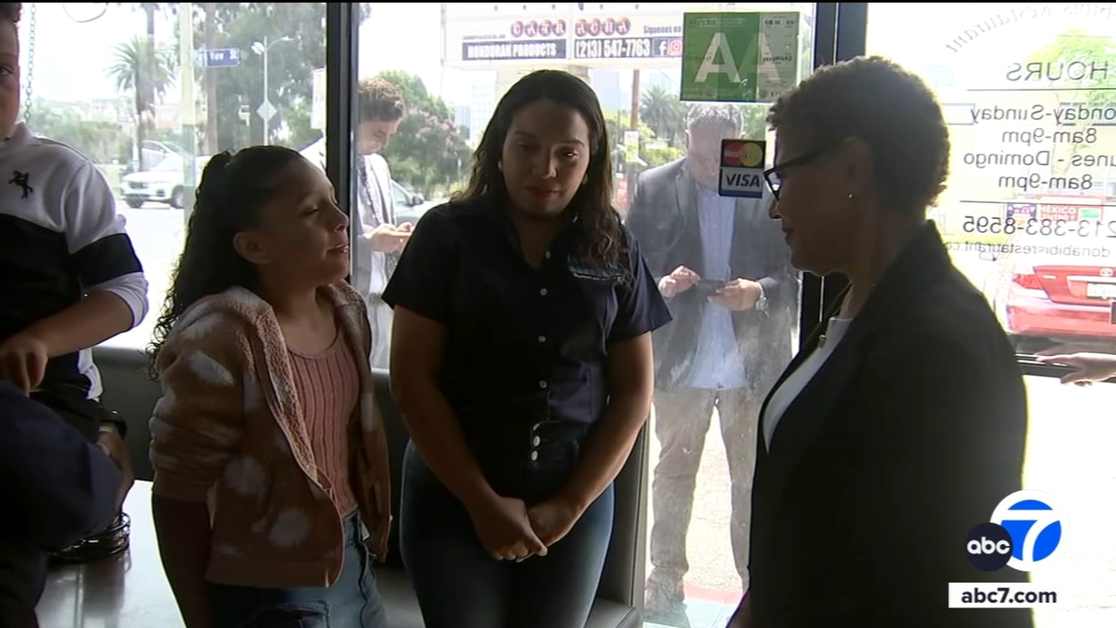 Westlake business owners share detrimental impact of ICE raids with Los Angeles Mayor Karen Bass