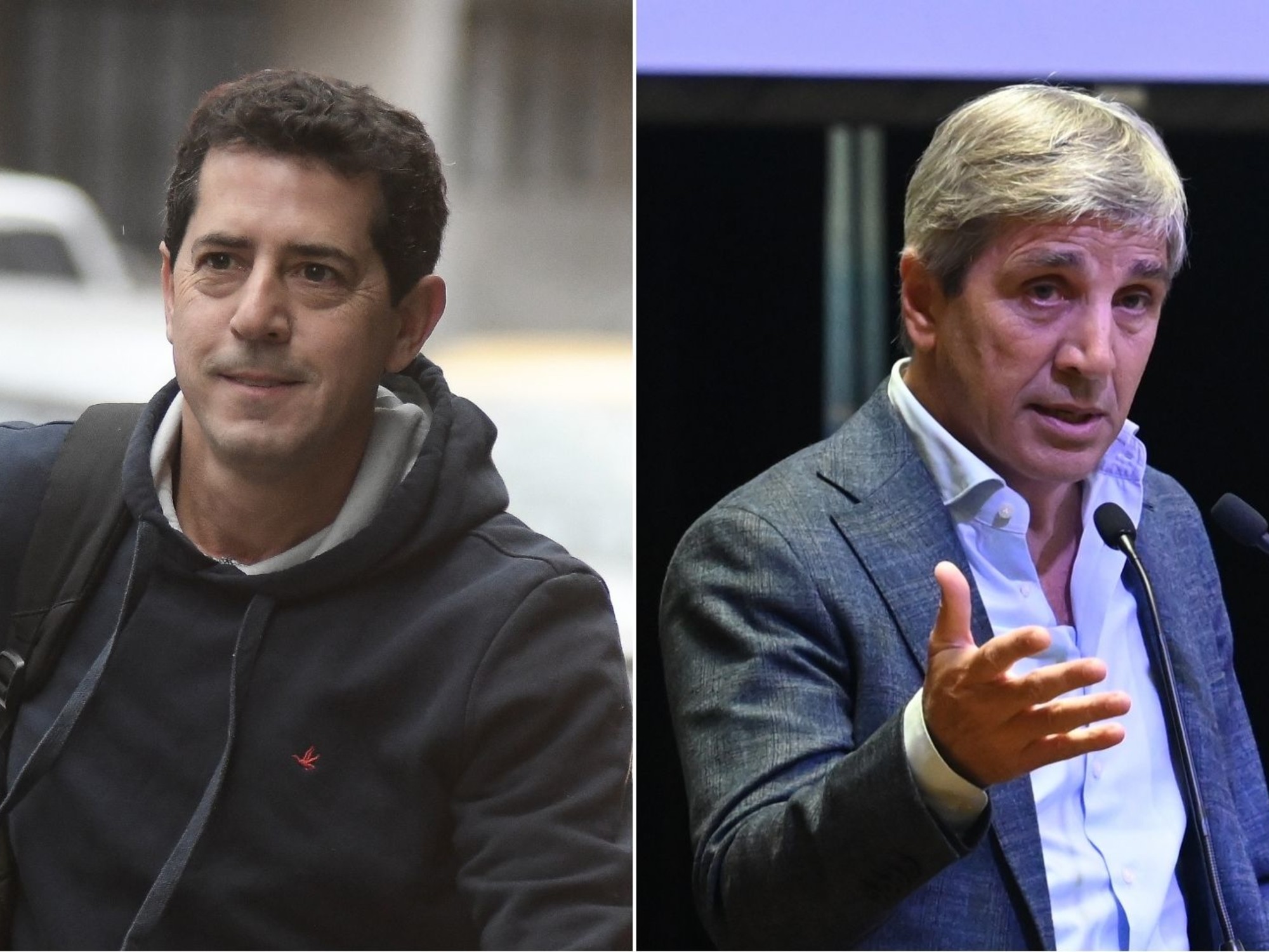 fuerte cruce de Luis Caputo a Wado de Pedro por el préstamo del FMI que tomó Macri