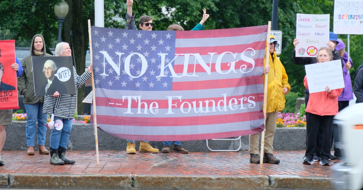 ‘No Kings’ protests draw crowds across NH, nationwide