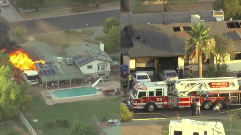 Phoenix firefighters battle 2 large house fires – CONVEN.ORG | HOME