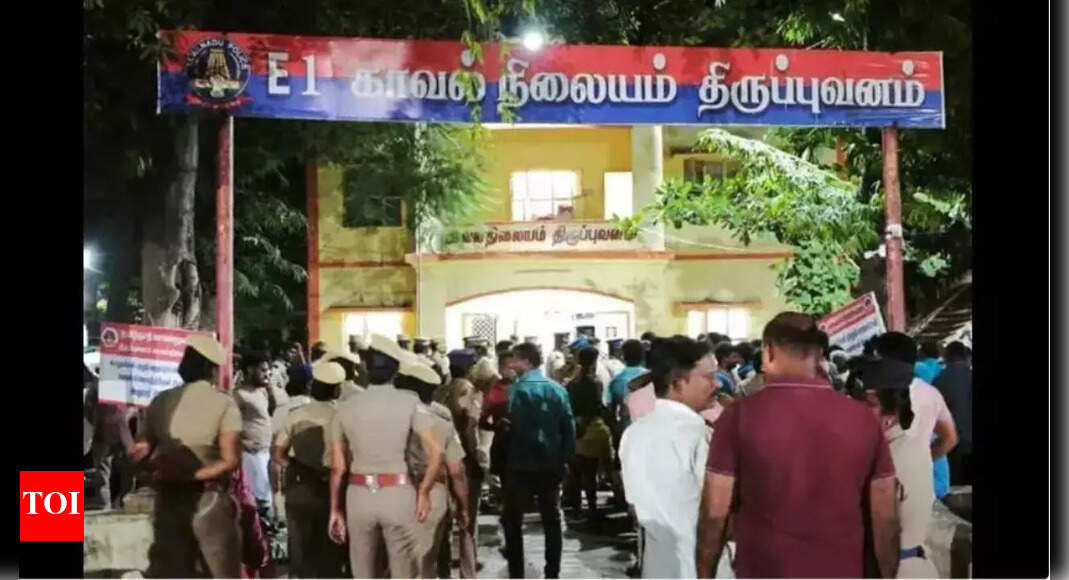 Sivaganga custodial death: Victim Ajith Kumar’s brother Naveen alleges he too was beaten; hospitalised for examination | India News