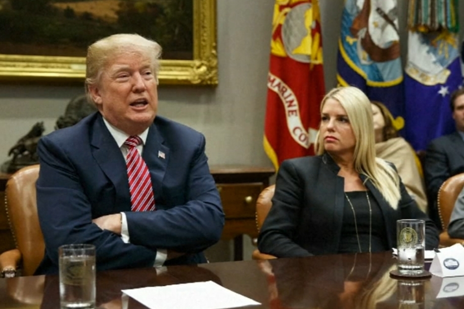 Trump Reacts to Pam Bondi Controversy