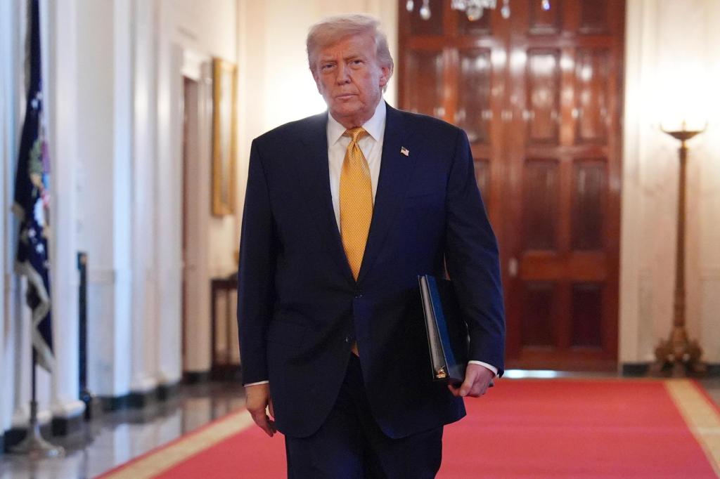 Trump tries to blame others as tensions rise around handling of Epstein case