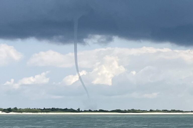 Waterspout and landspout tornado spotted along the Jersey Shore ...