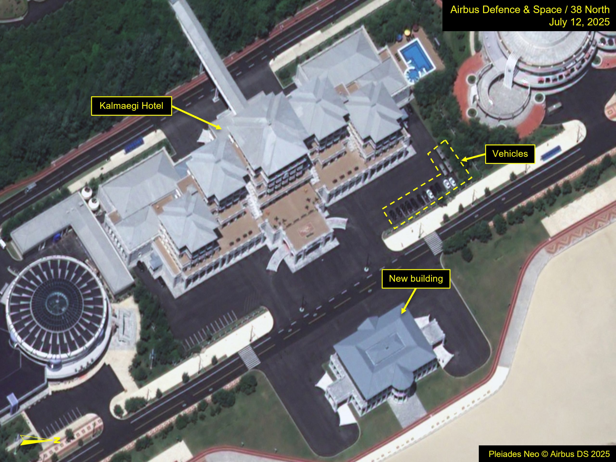 Wonsan Kalma Beach Resort Hosts a High-Level Visit