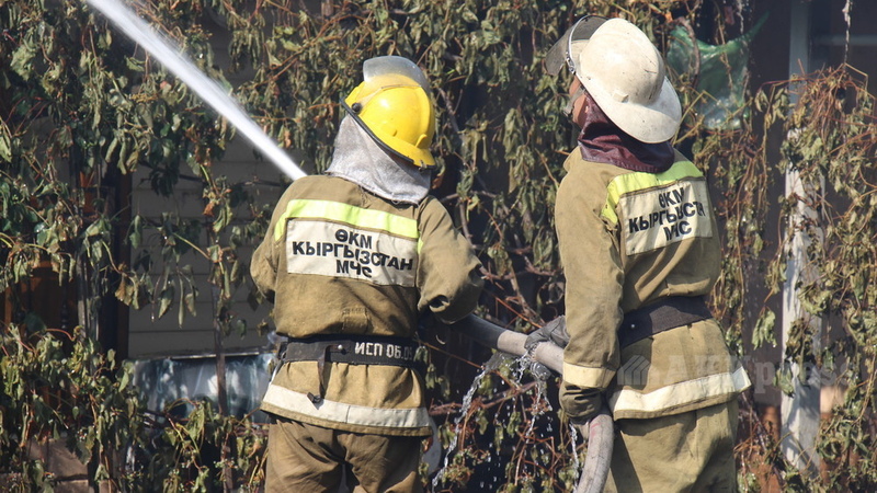 1,627 fires with 21 victims registered in Kyrgyzstan in six months
