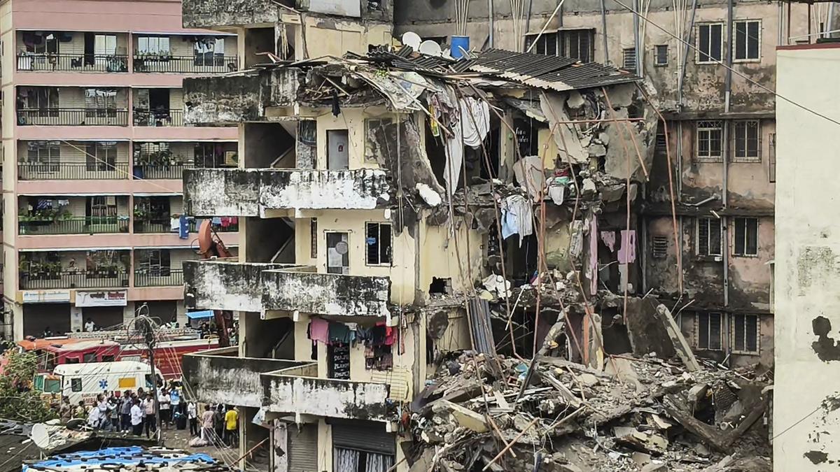 17 dead as illegal four-storey apartment collapses in Maharashtra; builder held