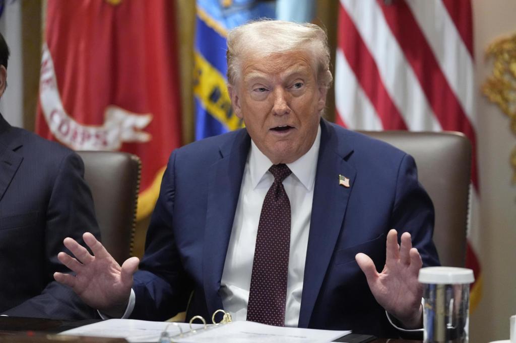 Appeals court finds Trump’s sweeping tariffs unconstitutional but leaves them in place for now