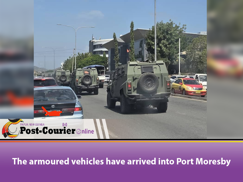 Australia strengthens PNGDF with new armoured vehicles