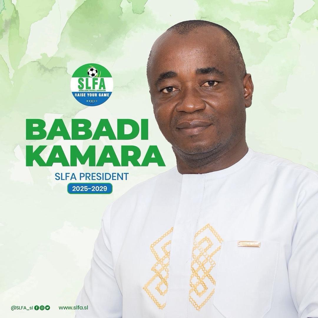 BABADI KAMARA’S VICTORY SPEECH AS PRESIDENT-ELECT OF THE SIERRA LEONE FOOTBALL ASSOCIATION
