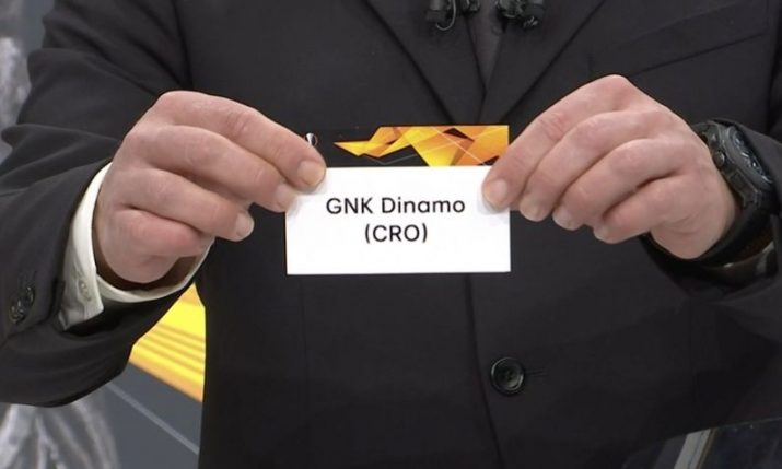 Dinamo Zagreb handed tough Europa League draw