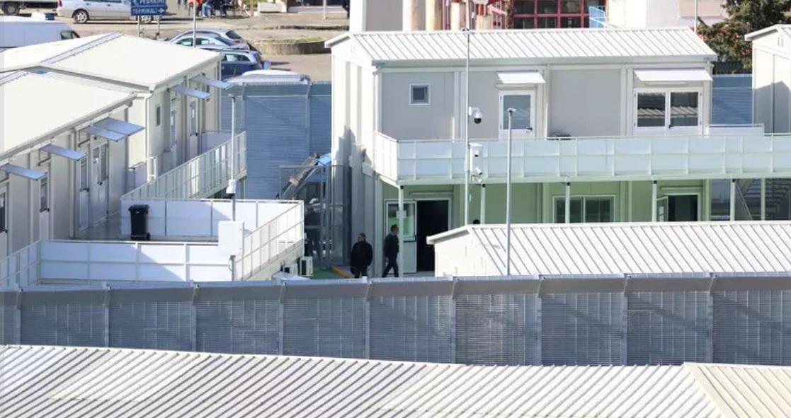 albania migrant centres from which 49 asylum seekers were returned last night