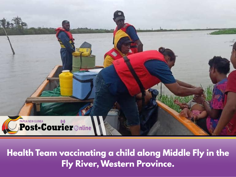 Health teams in North Fly and Middle Fly roll out Polio response