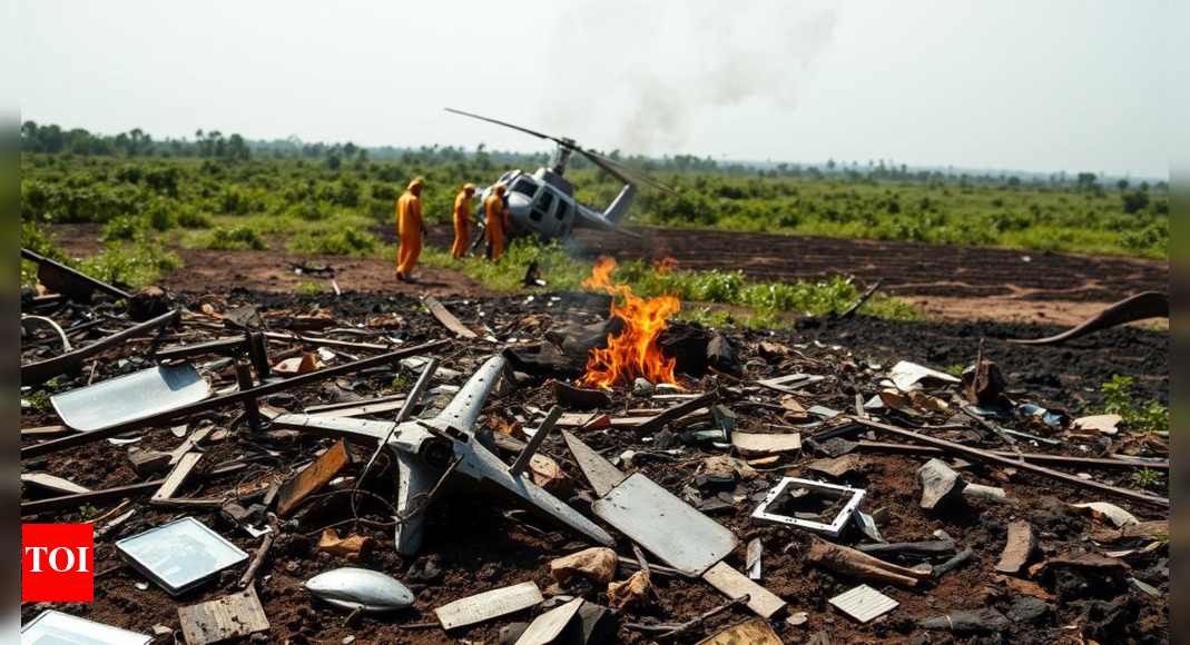 Helicopter crash in Ghana: 8 killed; defence, environment ministers among dead