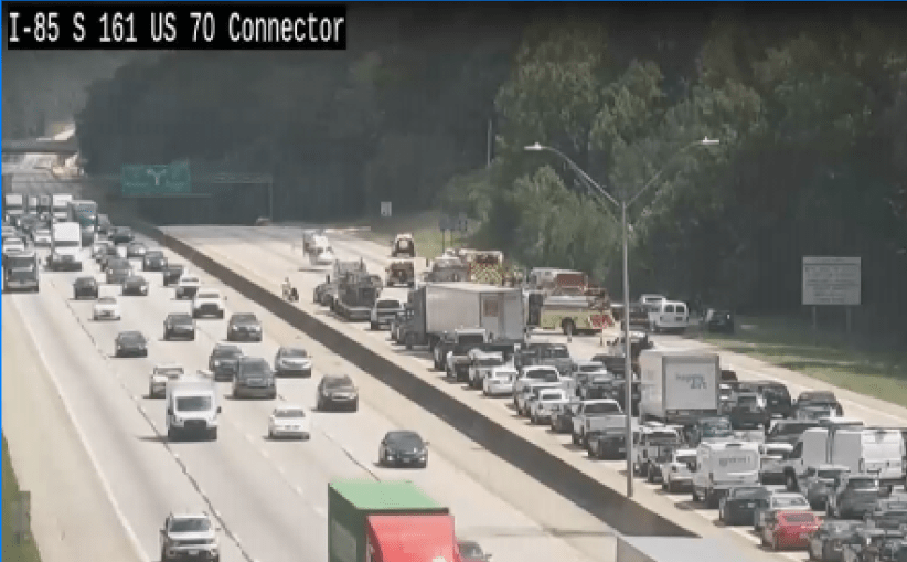 I-85 north, I-40 east in Orange County reopen after crash: NCDOT