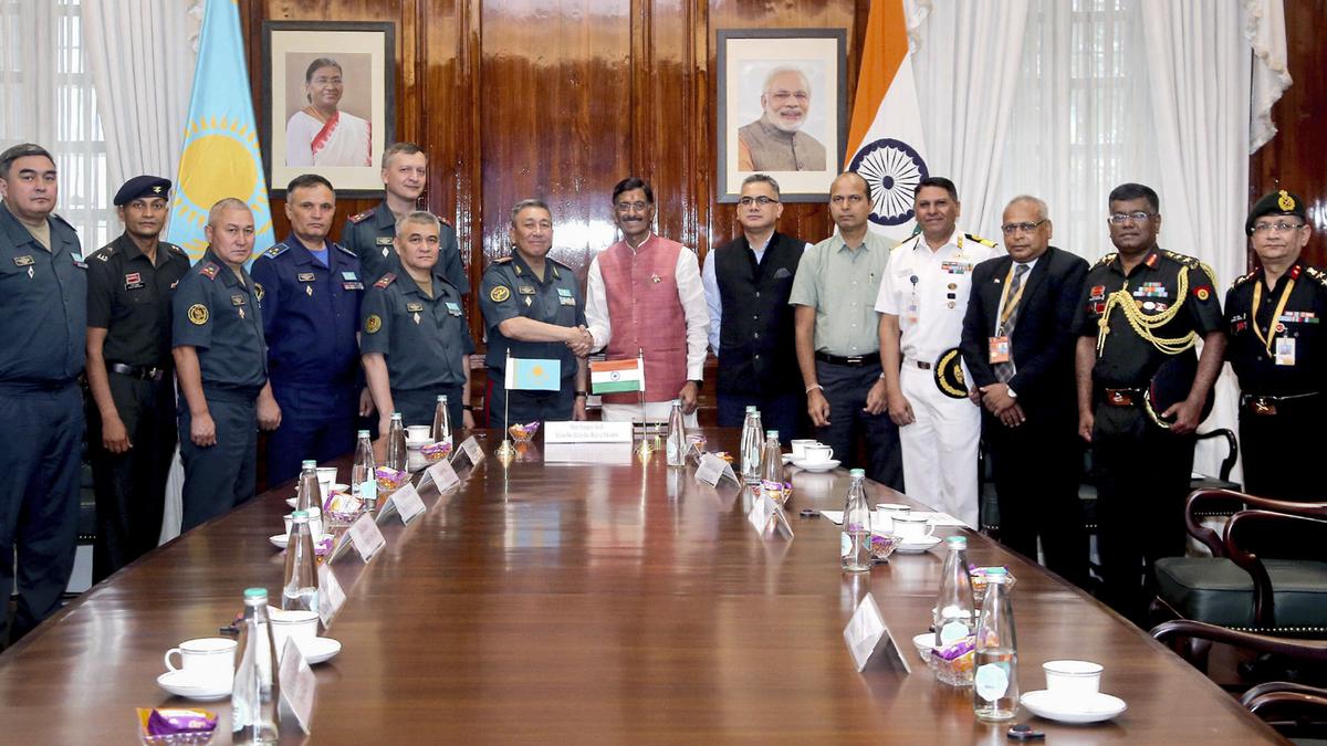 India, Kazakhstan discuss ways to boost defence cooperation, military ties