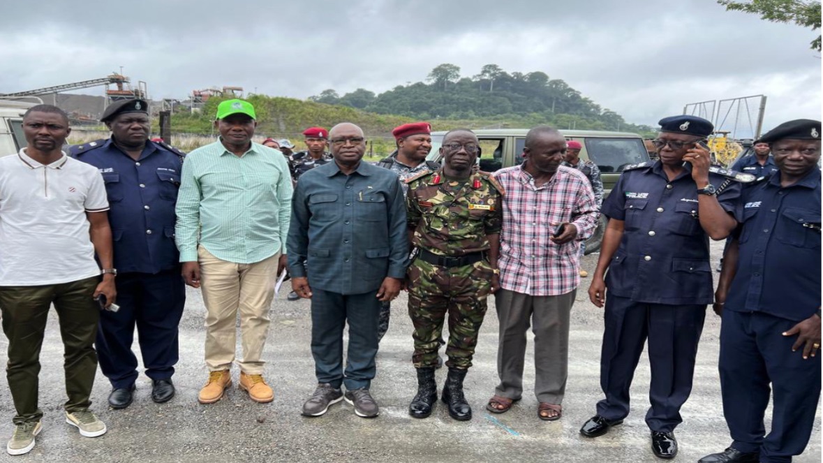 Internal Affairs Minister vows to support security in Kono