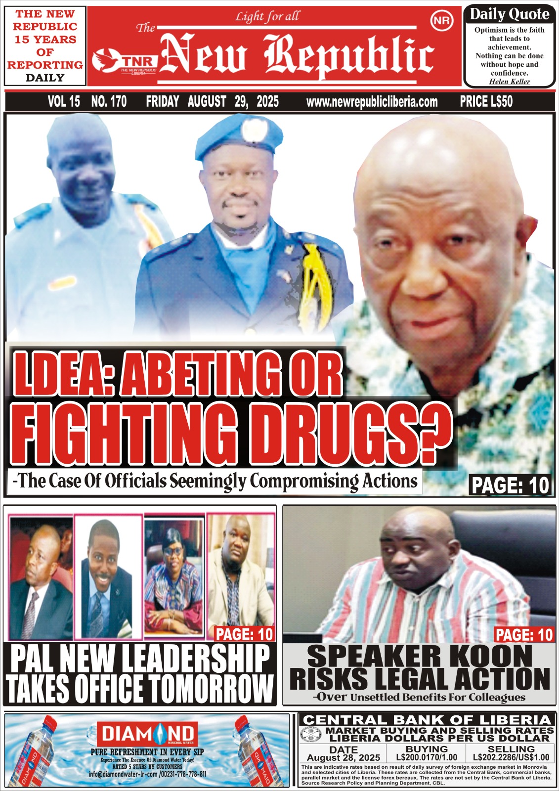 LDEA: ABETING OR FIGHTING DRUGS?