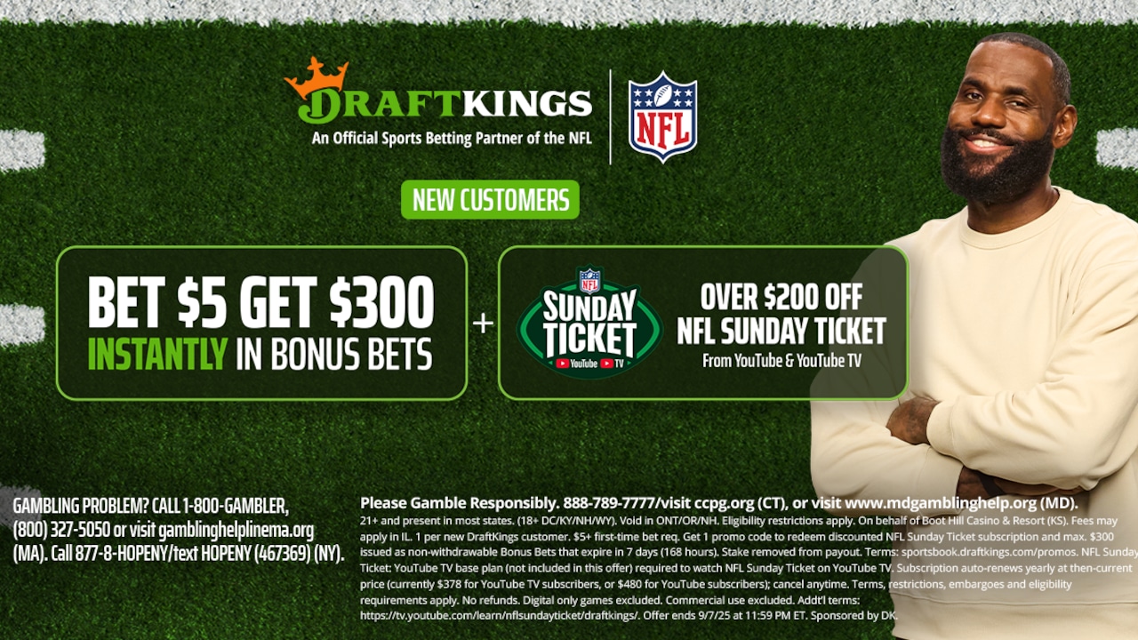 Labor Day DraftKings promo code: Secure $300 bonus for CFB Week 1