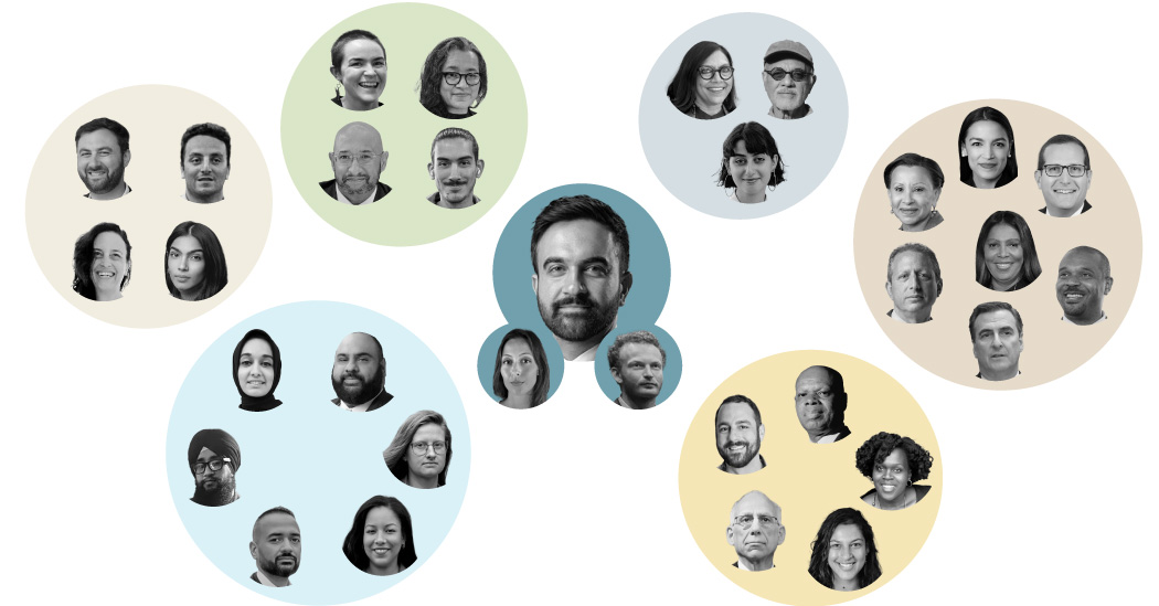 Meet Zohran Mamdani's Inner Circle