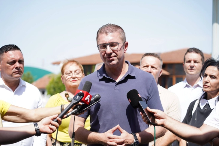 Mickoski dismisses Filipce's proposal on Bulgaria as a ploy