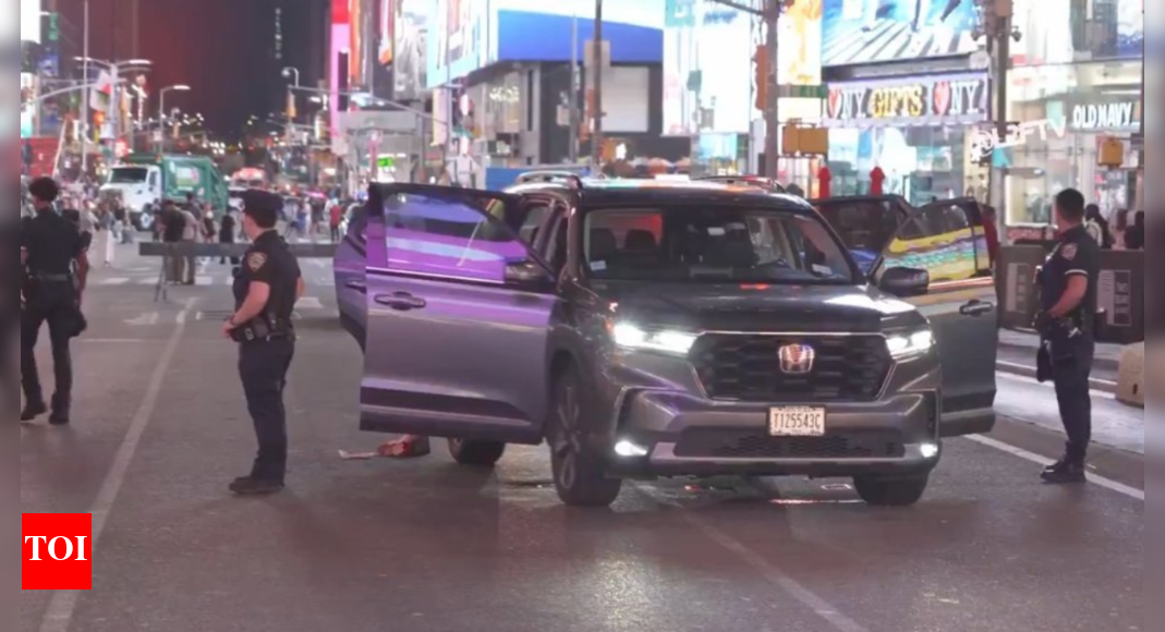 NYC Times Square shooting: 3 injured in gunfire after ‘verbal dispute’; videos show people fleeing, victim on stretcher
