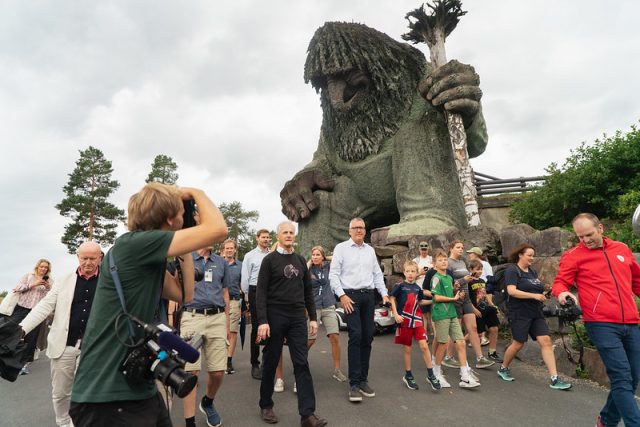 Norway's national election campaign caught in more international drama