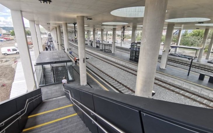 Observation Deck at New Praha-Bubny Station to Open in September