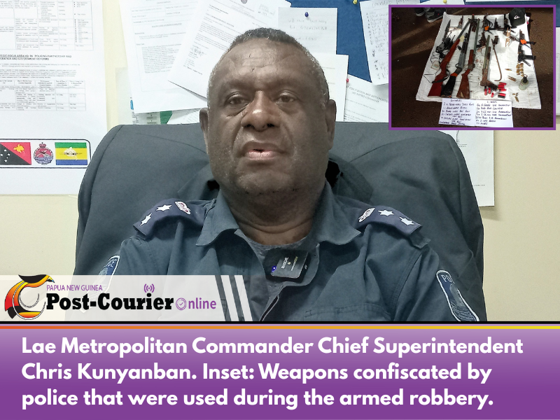 Police warn criminals after shooting robbery suspects in Lae