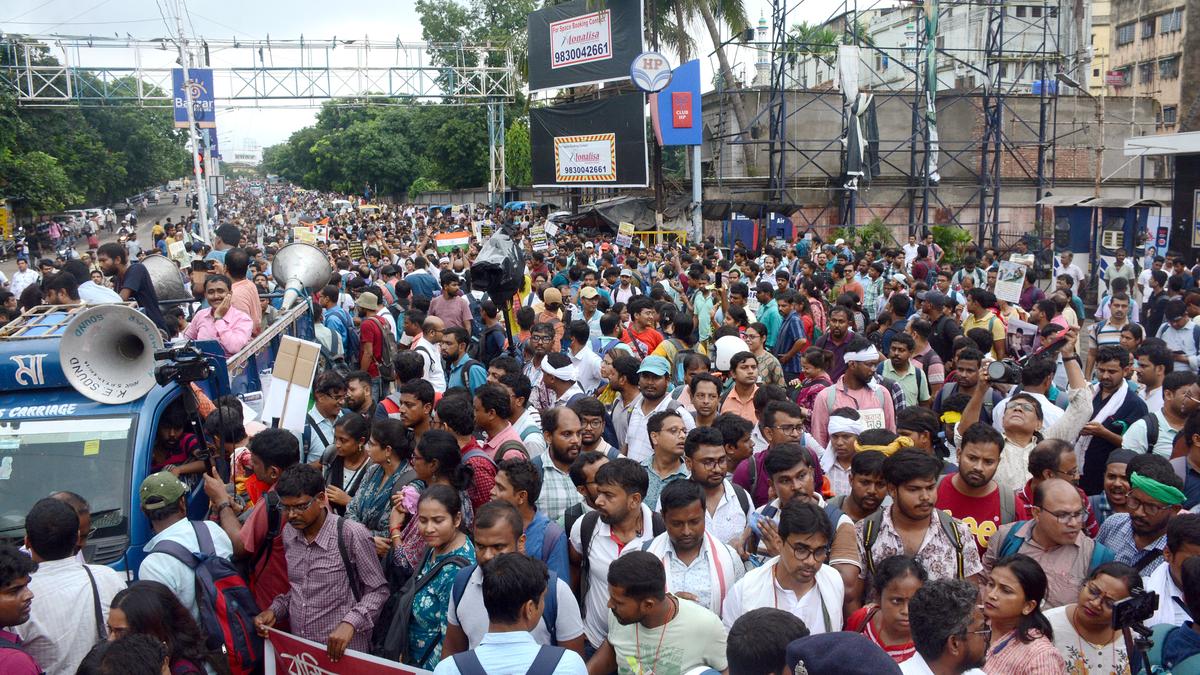 Protesting teachers plotting to incite violence during rally: West Bengal police