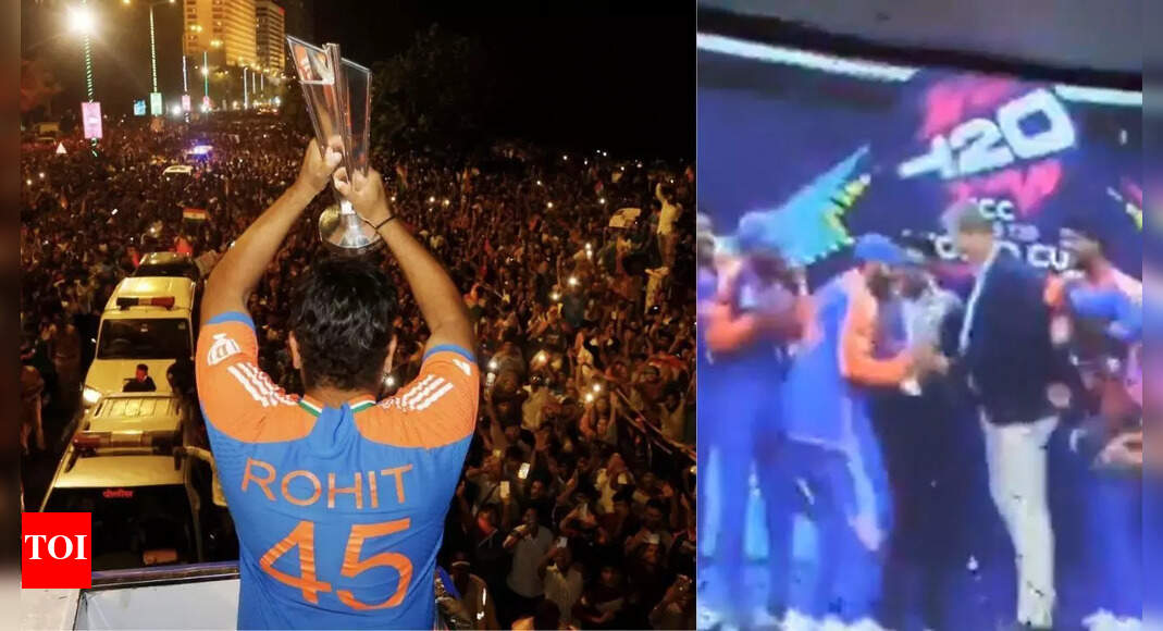 Rohit Sharma on the big screen! Movie theatre erupts in celebration for India's ODI captain - Watch! | Cricket News