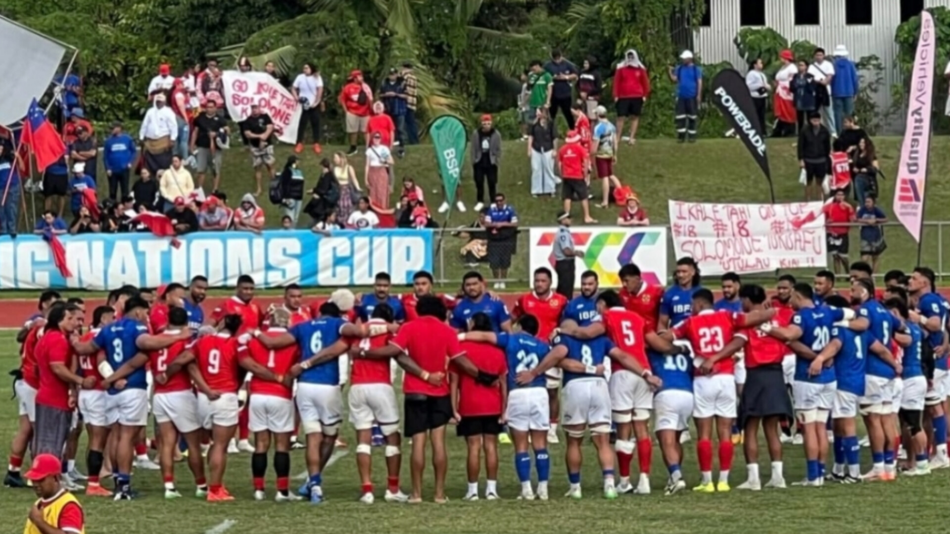 Samoa opens Pacific Nations Cup Campaign with a 30-16 Loss to Tonga