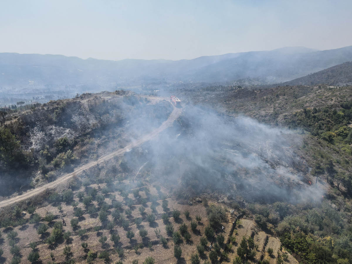 Syria says 80% of wildfires in northern Latakia brought under control