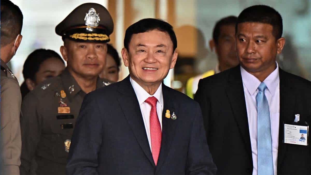 Thai Court Drops Charges Against Former Prime Minister Thaksin Shinawatra