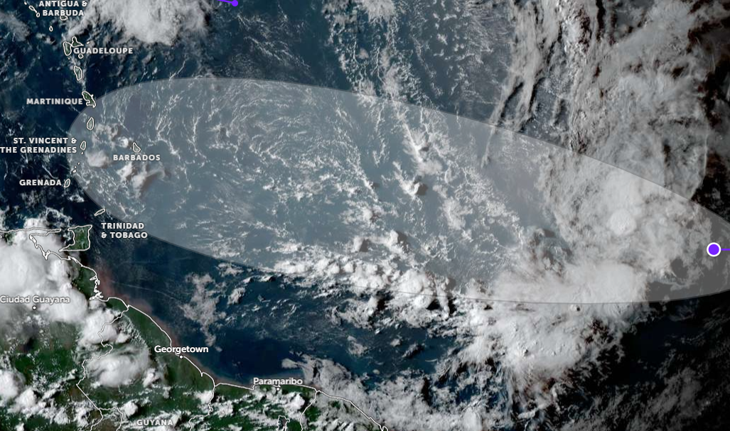 Tropical Wave May Strengthen Near Lesser Antilles