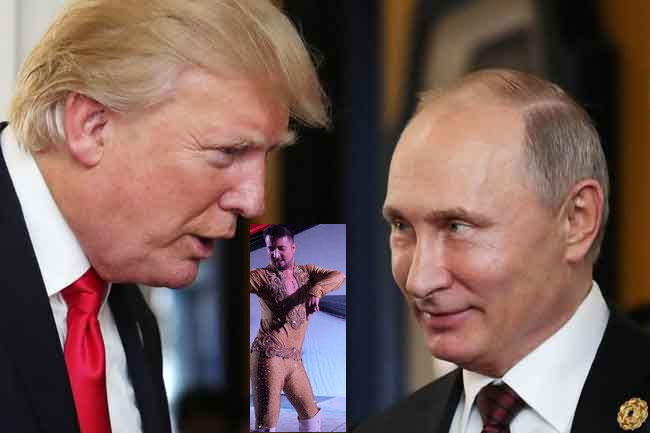 Ukrainian king of the graveyard and belly dancer Zelensky not invited to Alaska