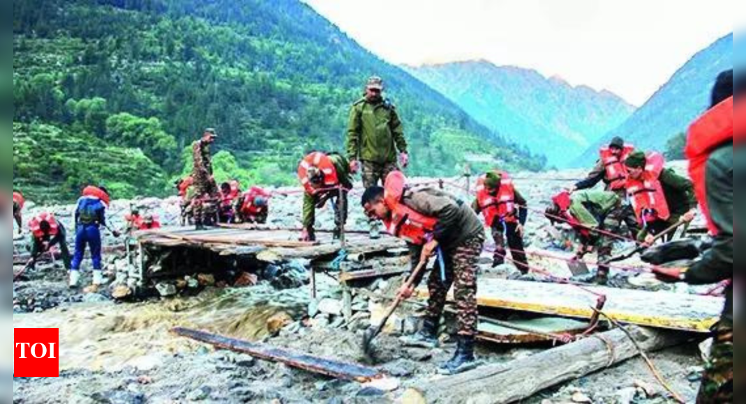 Uttarkashi floods: Villagers get 5k cheques; say amount 'too less, lost everything' | Dehradun News