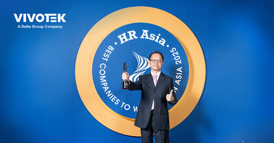 VIVOTEK wins the “Best Companies to Work for in Asia 2025” award by HR Asia, showcasing its commitment to talent development and creating a happy workplace.