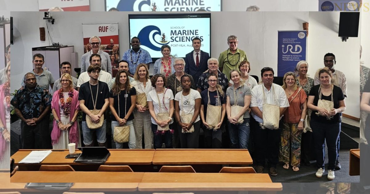 Vanuatu Launches First Ever Marine Science School Training at National University