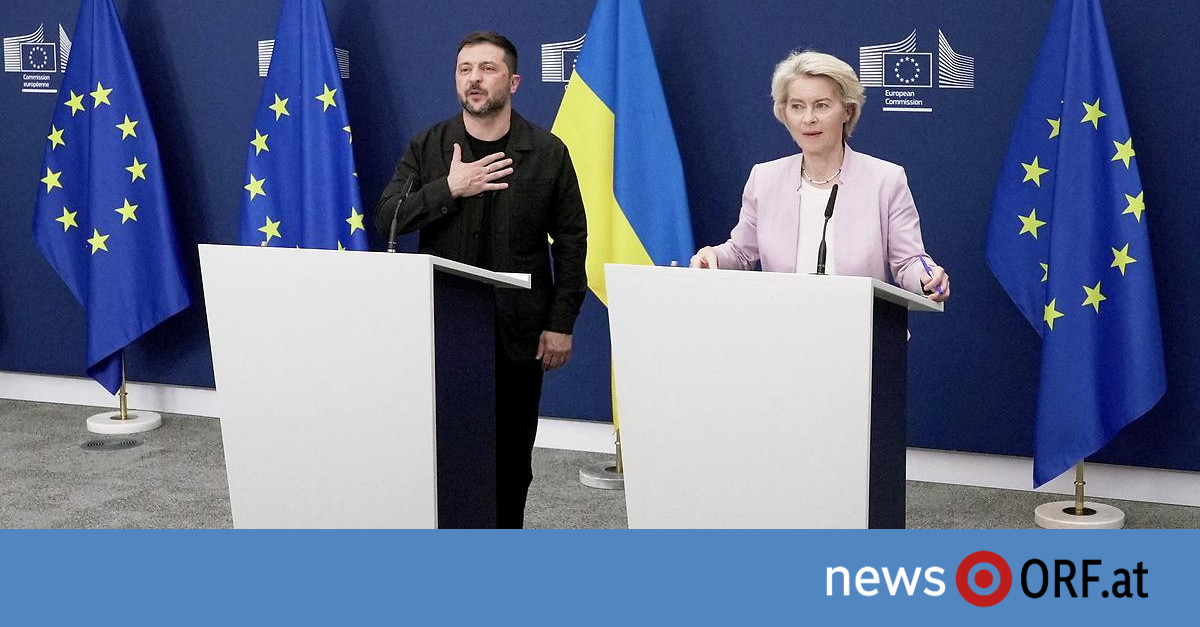 Vor US-Besuch: EU demonstriert Einigkeit mit Ukraine