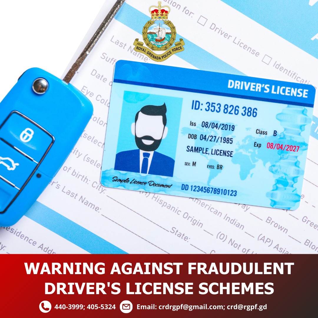 Warning against fraudulent driver’s license schemes