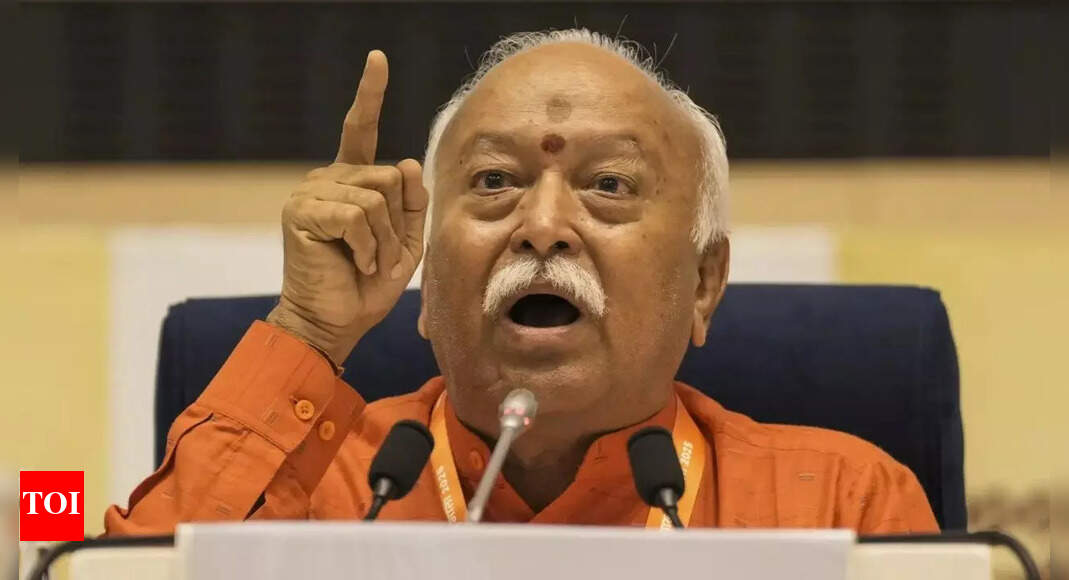 'We will support': How govt should respond to Trump's pressure? RSS chief answers | India News