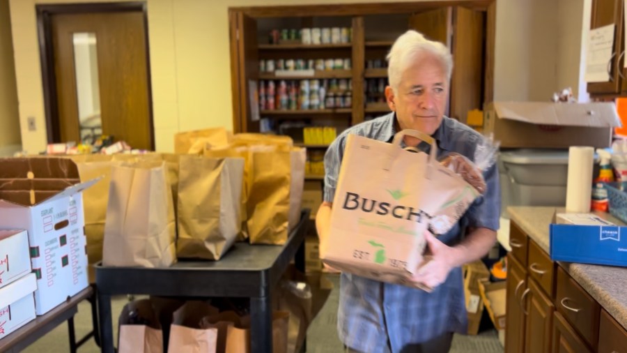 'Neighbors helping neighbors': Football Frenzy Tailgate food drive supports South Haven pantry