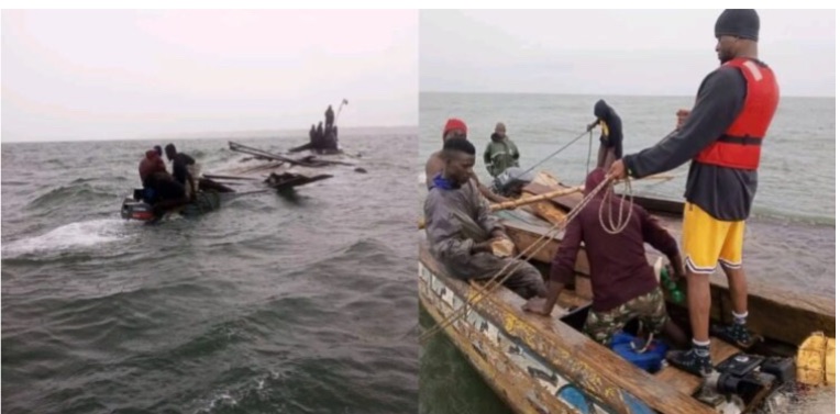 11 people rescued after Accident at Sea