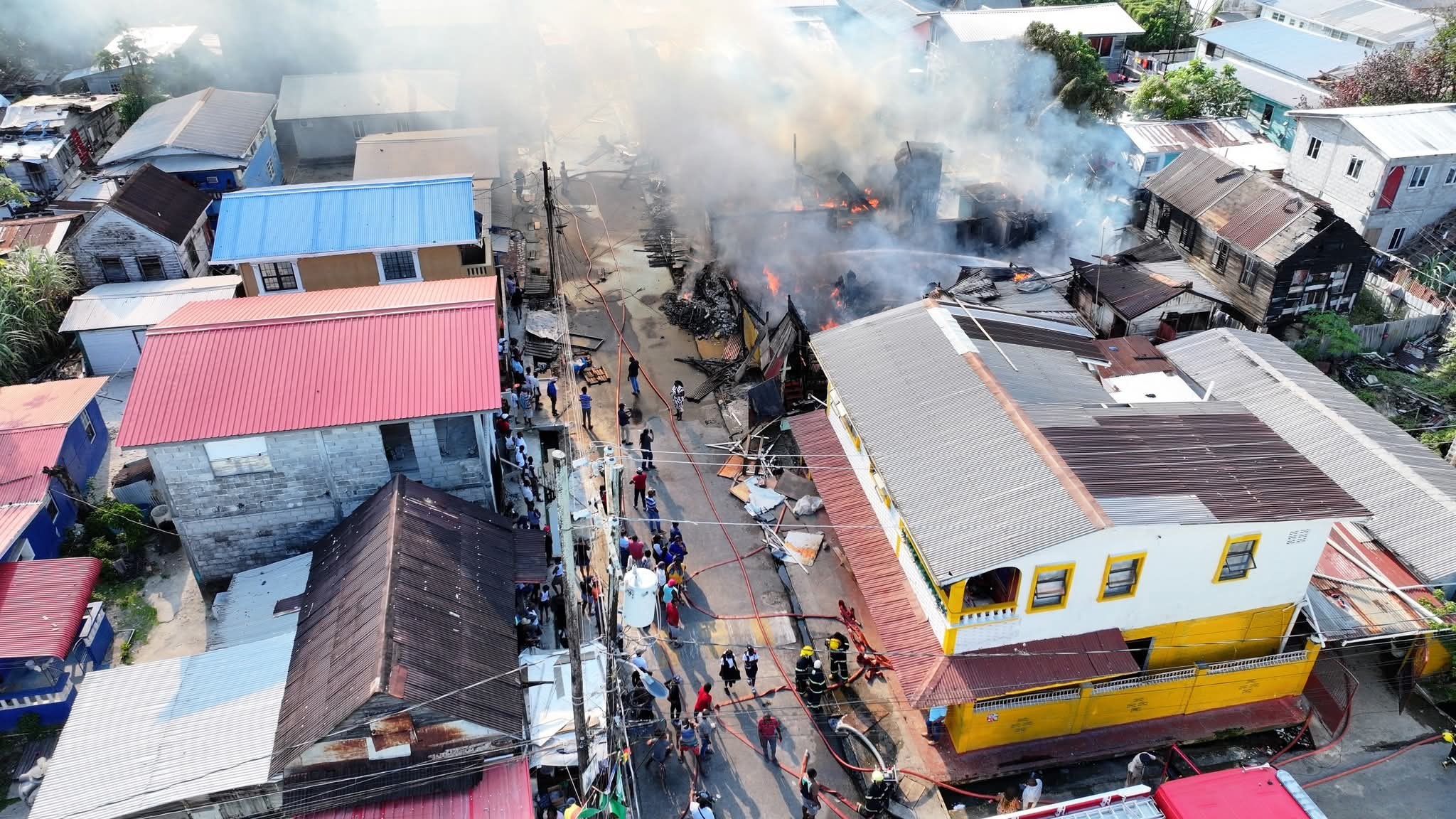 Albouystown fire: Five buildings destroyed; 30 persons displaced